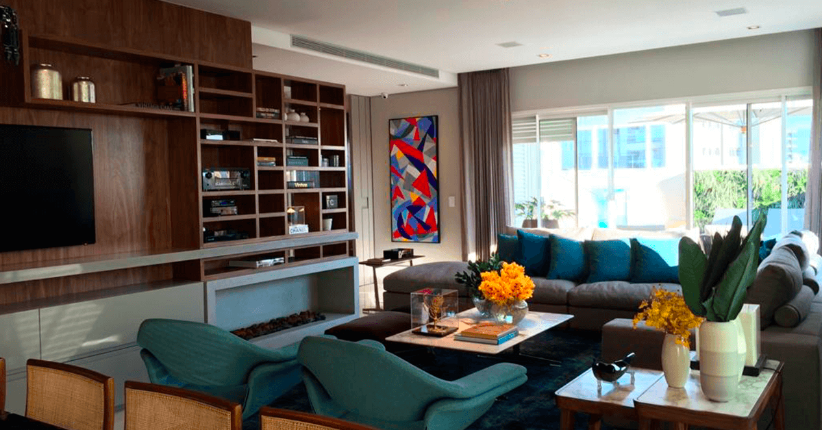 Modernidade e sofisticação em cobertura duplex com 411 m²